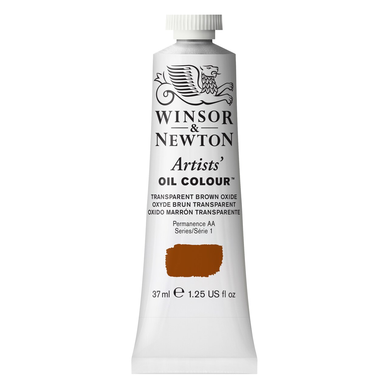 Winsor & Newton Artists' Oil Color, 37Ml, Transparent Brown Oxide